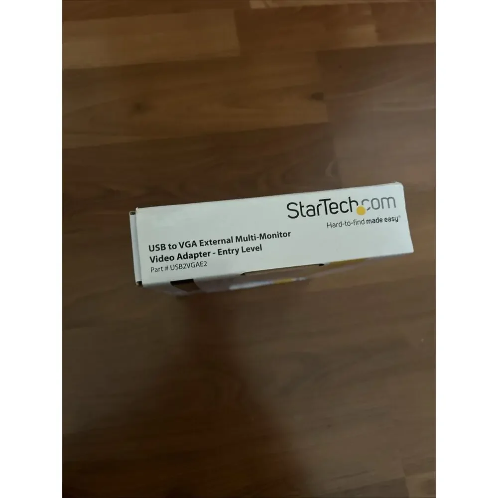 STARTECH USB TO VGA EXTERNAL VIDEO ADAPTER USB2VGAE2 ULE4-8